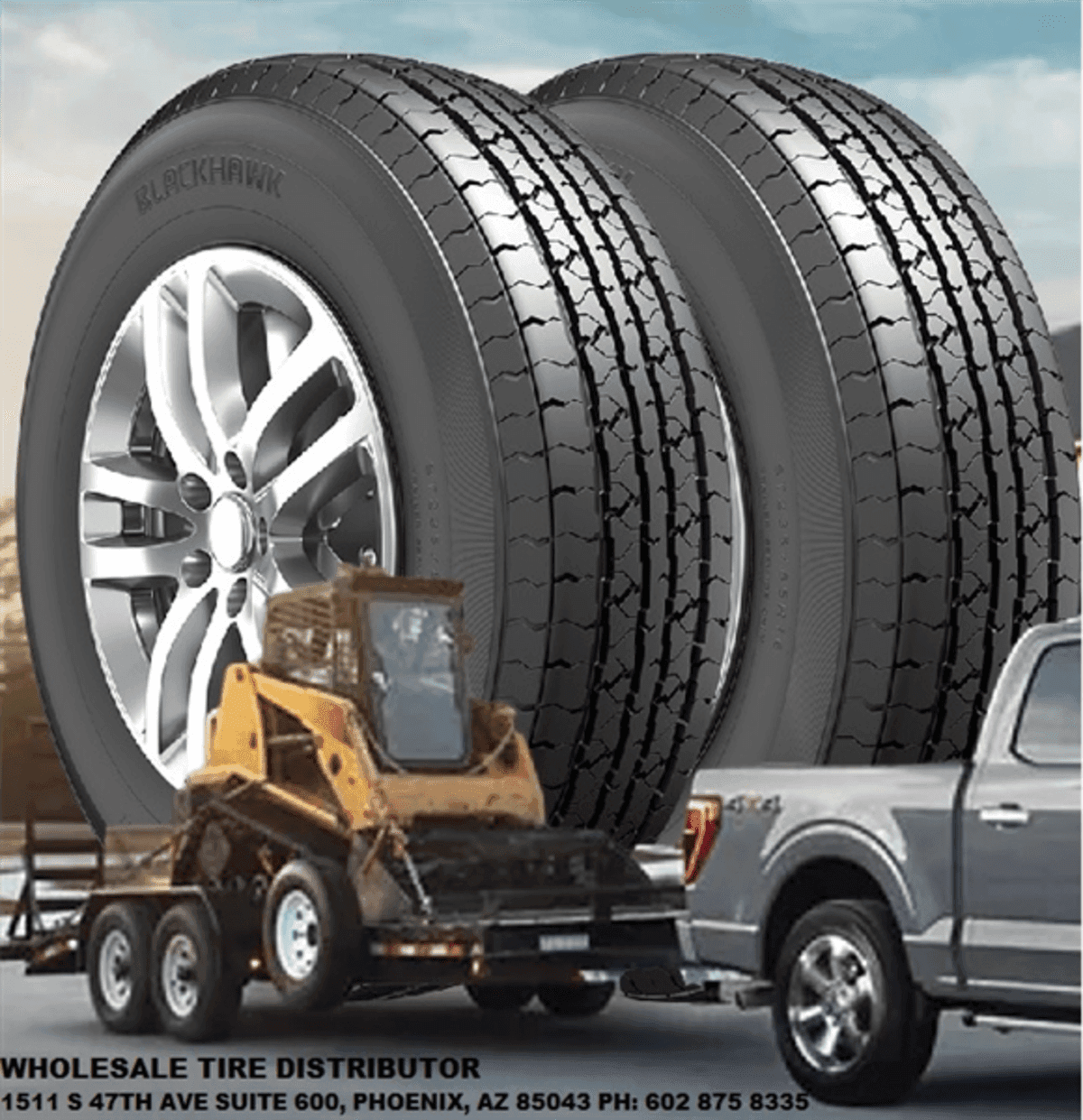 ST235/85R16 BLACKHAWK HISCEND-H HST01 125/121L 10PLY